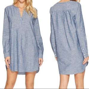 JOIE Alannie Stripped Cotton Tunic dress